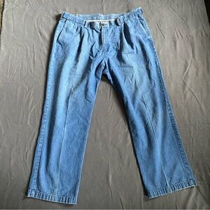 Haggar‎ Clothing Jeans Mens Size 40X30 Blue Denim Side Pockets